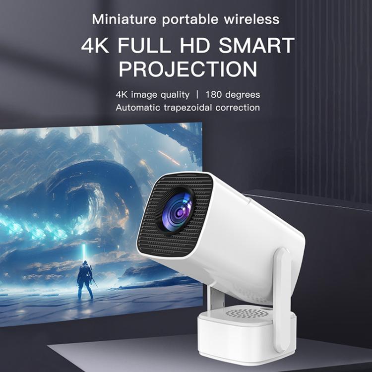 P30 Max Android 13 4K High Definition Smart Portable Projector with Built-in Speaker, EU Plug, US Plug, UK Plug, AU Plug