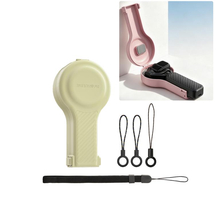 For DJI Osmo Pocket 4P Sunnylife Bulb-Shaped Gimbal Camera Protective Cover Storage Box with Lanyard, OP4-K245 Standard, OP4-K246 Upgraded