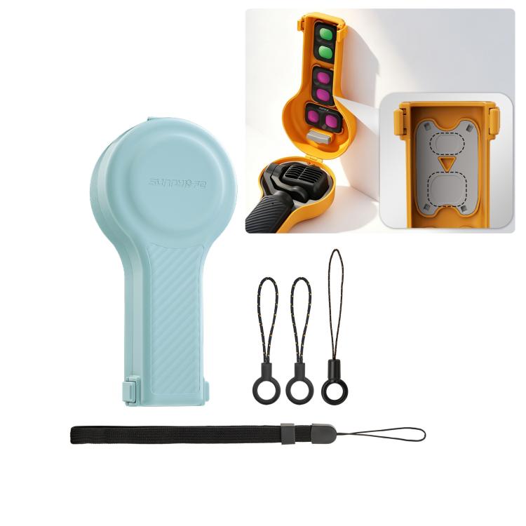 For DJI Osmo Pocket 4P Sunnylife Bulb-Shaped Gimbal Camera Protective Cover Storage Box with Lanyard, OP4-K245 Standard, OP4-K246 Upgraded