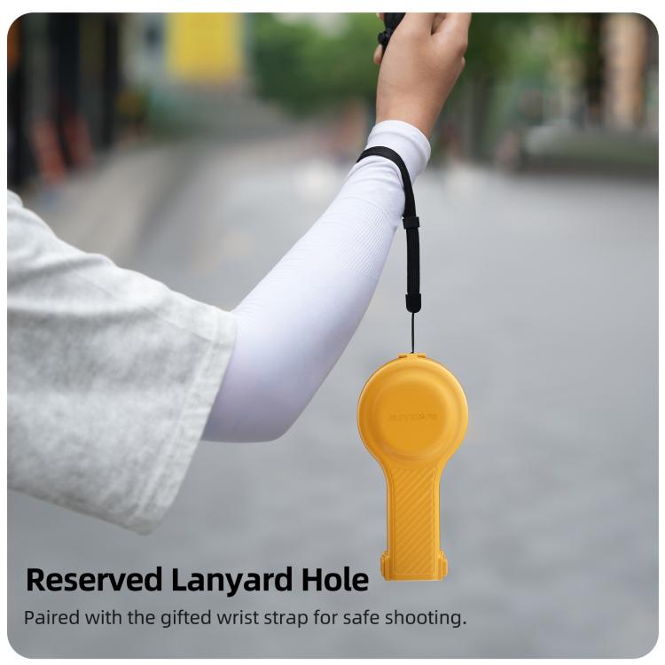 For DJI Osmo Pocket 4P Sunnylife Bulb-Shaped Gimbal Camera Protective Cover Storage Box with Lanyard, OP4-K245 Standard, OP4-K246 Upgraded