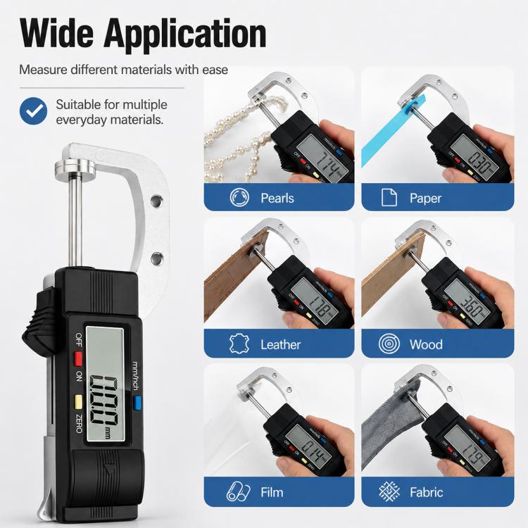0-25.4mm Range High-precision Digital Display Thickness Measuring Instrument