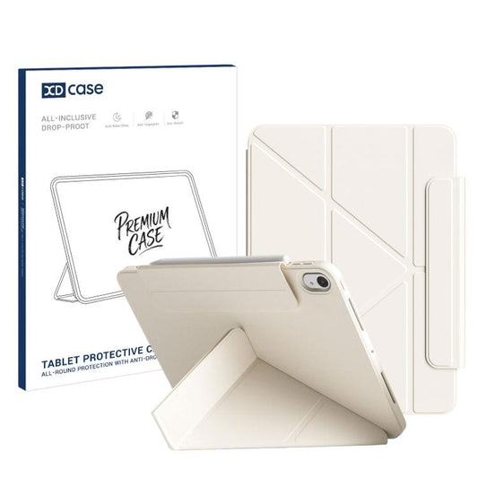 XDcase Dual-Sided Magnetic Y-fold Smart Tablet Leather Case with Pencil Holder, For iPad Air 11 2026/2025/2024, For iPad Pro 11 2025 / 2024, For iPad 2025 / 2022, For iPad Pro 11 2022/2021/2020/2018, For iPad Air 10.9 2022 / 2020