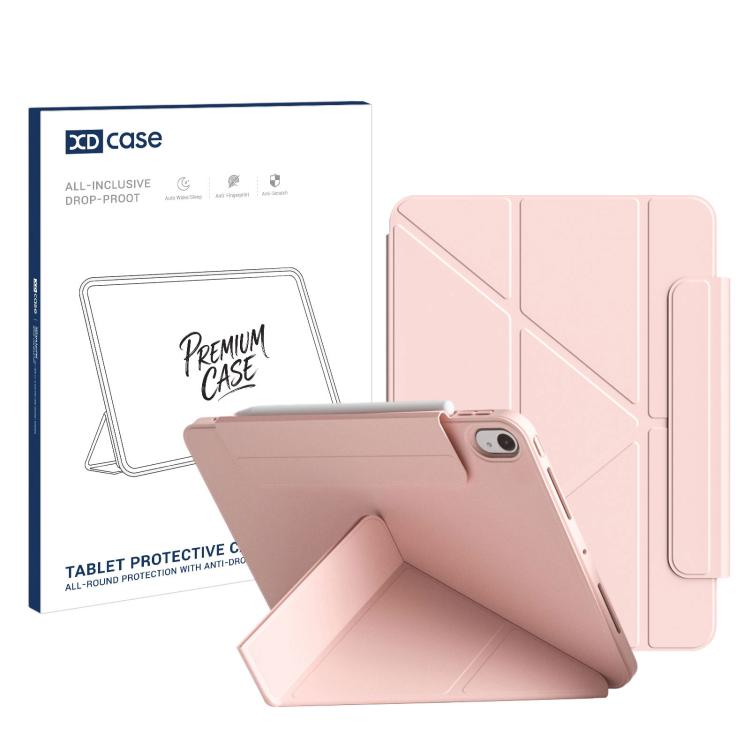 XDcase Dual-Sided Magnetic Y-fold Smart Tablet Leather Case with Pencil Holder, For iPad Air 11 2026/2025/2024, For iPad Pro 11 2025 / 2024, For iPad 2025 / 2022, For iPad Pro 11 2022/2021/2020/2018, For iPad Air 10.9 2022 / 2020