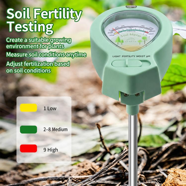 4 in 1 Humidity and Light Soil Analyzer