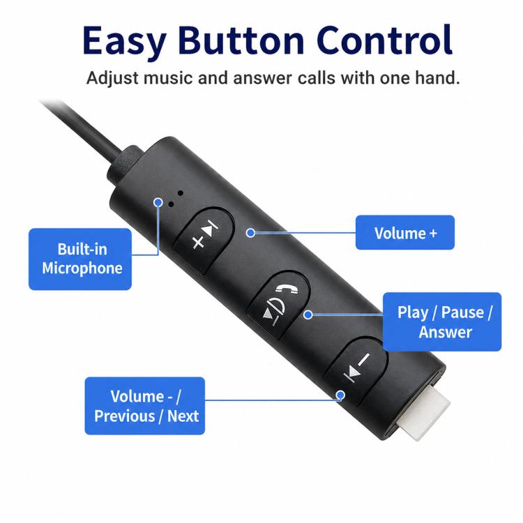 BlueTooth 5.1 In Car MP3 to Cassette Converter Tape Player