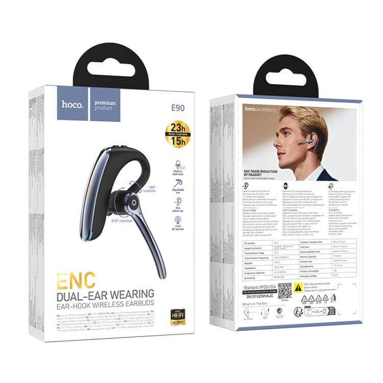 hoco E90 Liya ENC Noise Reduction BT6.0 Headset, E90