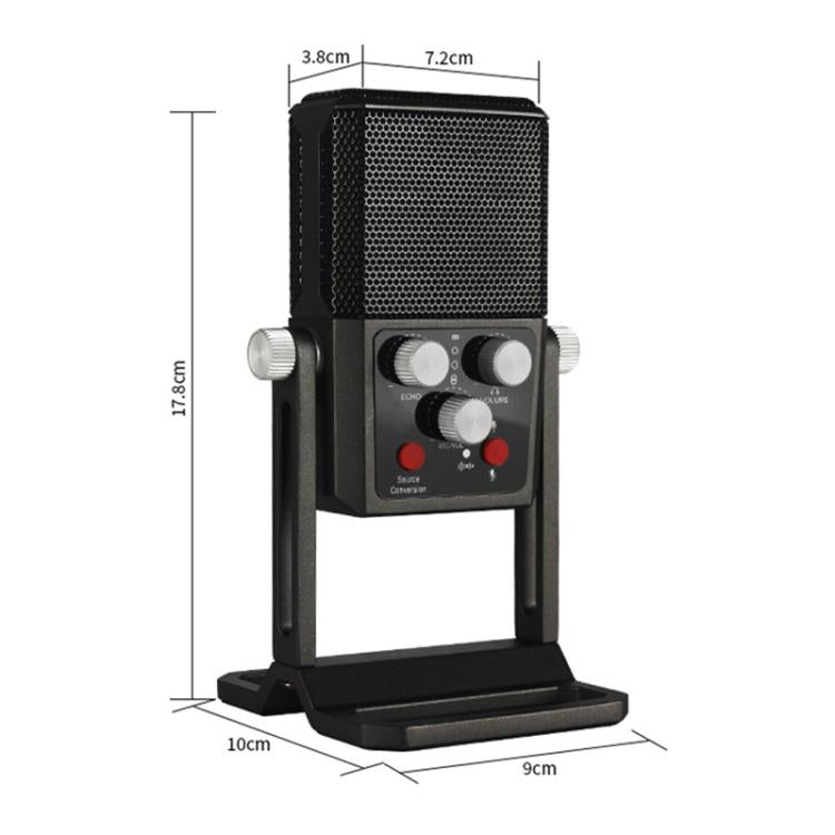 BM-959PL Multi-directional Switching ASMR Recording Condenser Microphone, BM-959PL
