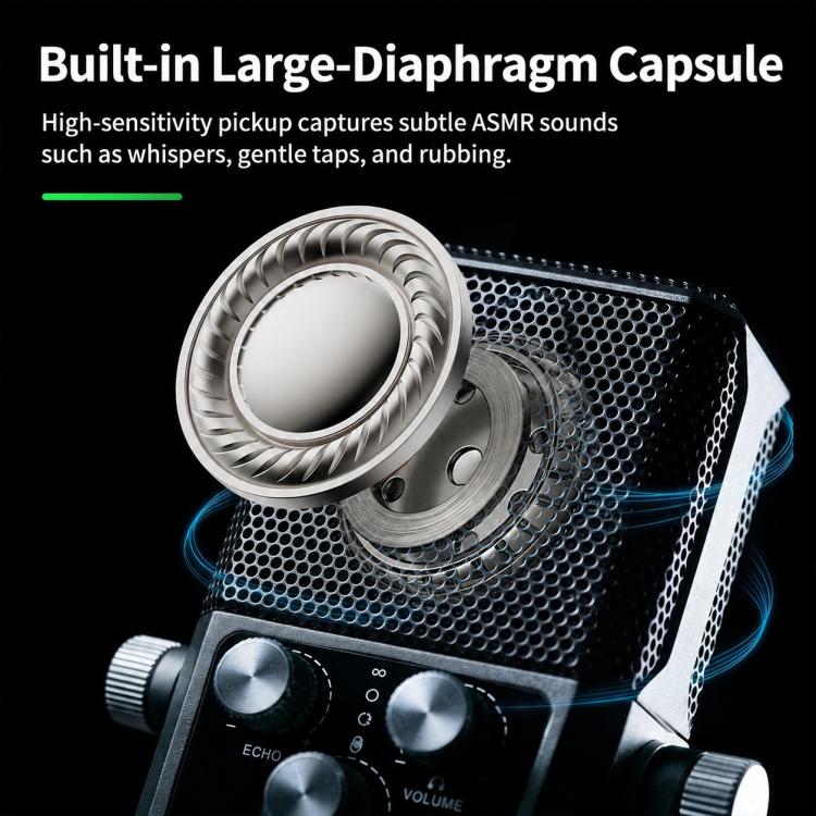 BM-959PL Multi-directional Switching ASMR Recording Condenser Microphone, BM-959PL