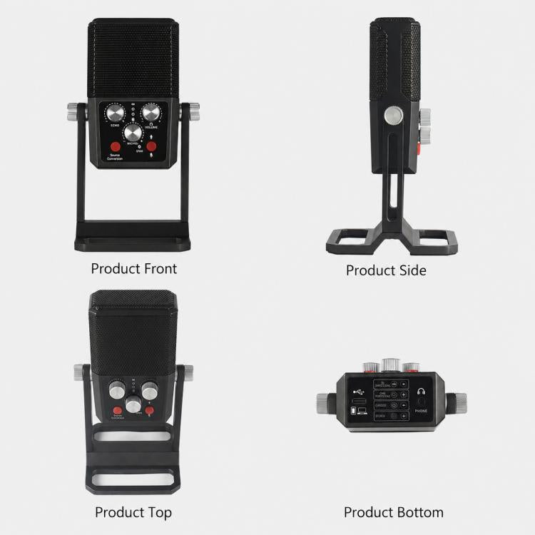 BM-959PL Multi-directional Switching ASMR Recording Condenser Microphone, BM-959PL