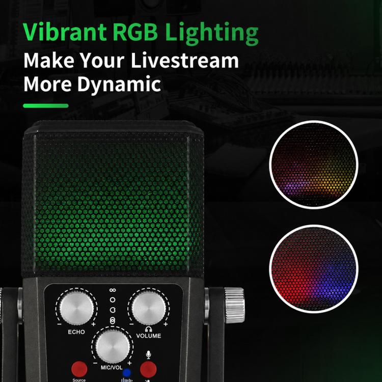 BM-959PL Multi-directional Switching ASMR Recording Condenser Microphone, BM-959PL