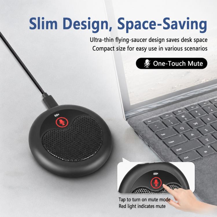MI656 USB Condenser Omnidirectional Desktop Microphone, MI656