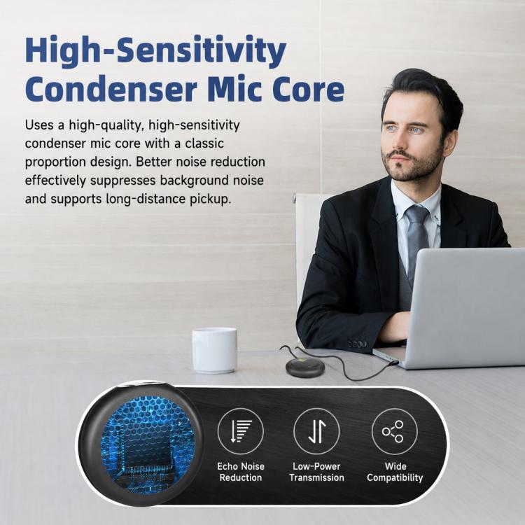 MI656 USB Condenser Omnidirectional Desktop Microphone, MI656