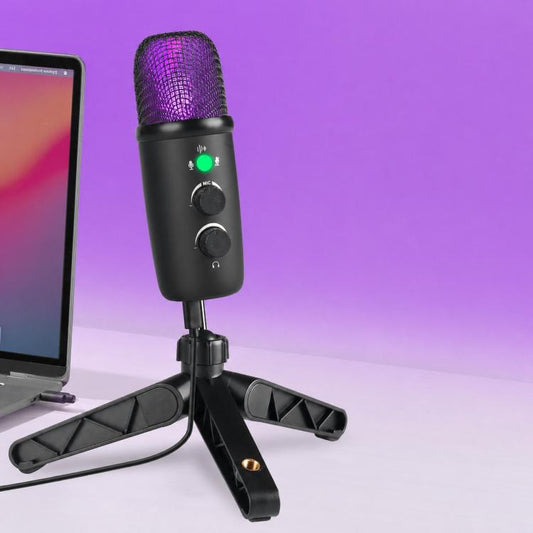 X502 High Sampling USB Condenser Microphone Tripod Set, X502 Microphone Tripod Set
