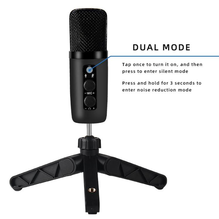 X502 High Sampling USB Condenser Microphone Tripod Set, X502 Microphone Tripod Set