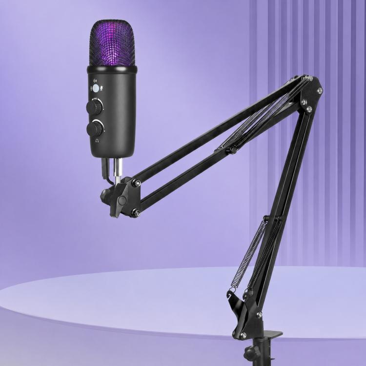 X502 High Sampling USB Condenser Microphone Cantilever Stand Kit, X502 Cantilever Stand Kit(