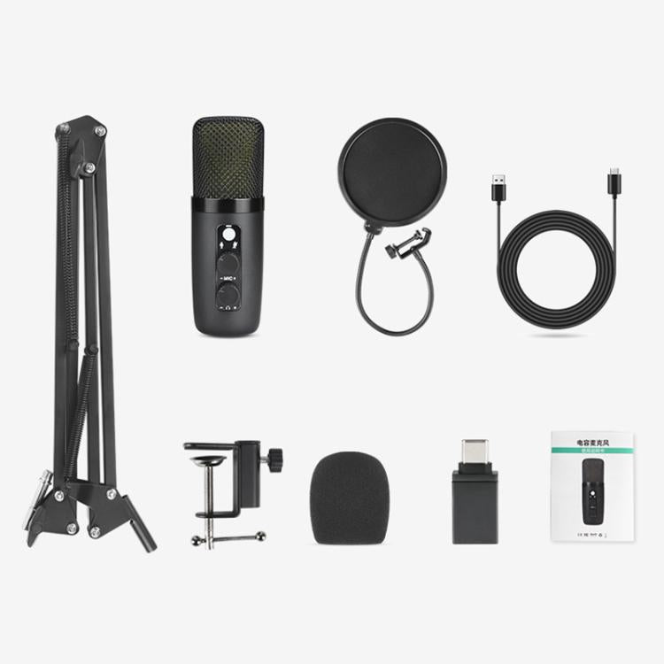 X502 High Sampling USB Condenser Microphone Cantilever Stand Kit, X502 Cantilever Stand Kit(