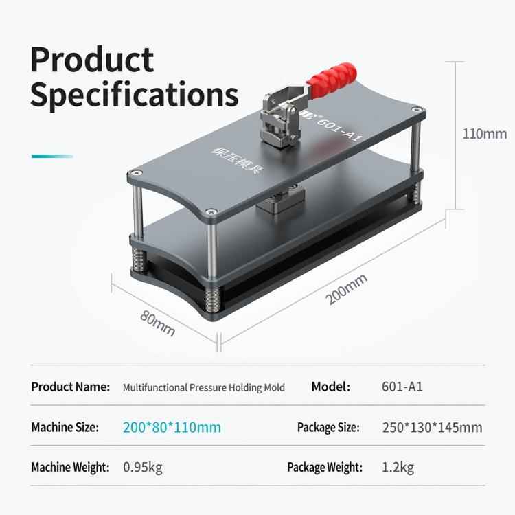 UYUE 601-A1 LCD / Back Cover Universal Pressure Maintain Mold