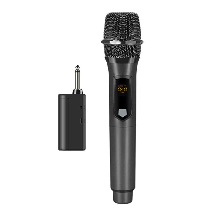 GE1 Handheld 2.4G Rechargeable Wireless Microphone, Single Microphone, Dual Microphones
