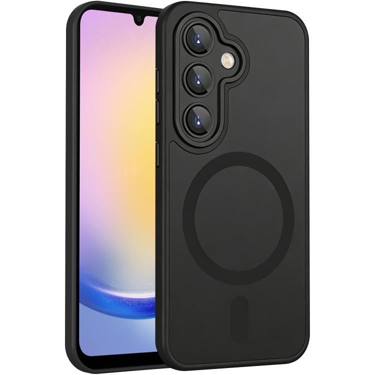 XDcase Skin Feel Magnetic Frosted Phone Case with Lens Film, For Galaxy A35 5G, For Galaxy A25 5G