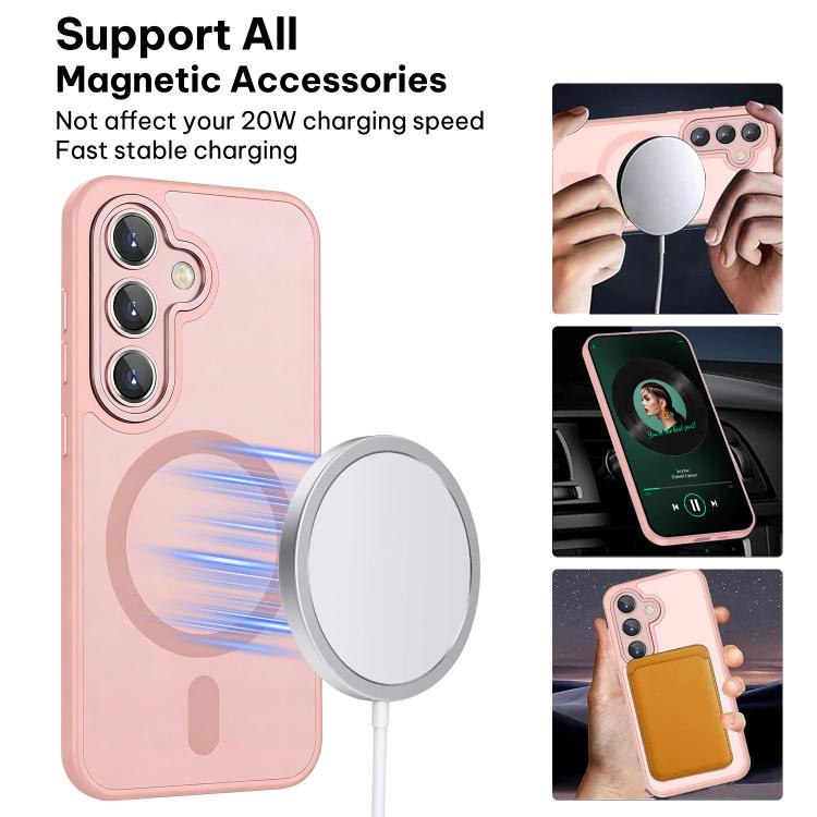 XDcase Skin Feel Magnetic Frosted Phone Case with Lens Film, For Galaxy A35 5G, For Galaxy A25 5G