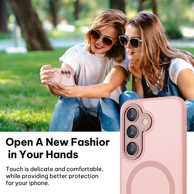 XDcase Skin Feel Magnetic Frosted Phone Case with Lens Film, For Galaxy A35 5G, For Galaxy A25 5G