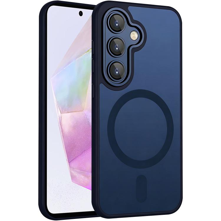 XDcase Skin Feel Magnetic Frosted Phone Case with Lens Film, For Galaxy A35 5G, For Galaxy A25 5G