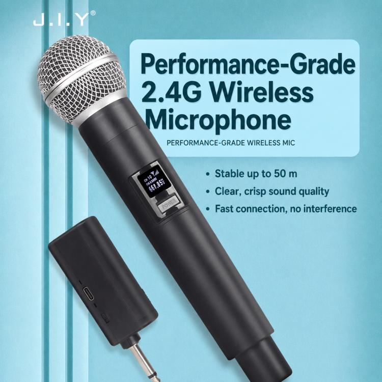E5 1 to 2 Handheld UHF Wireless Microphone