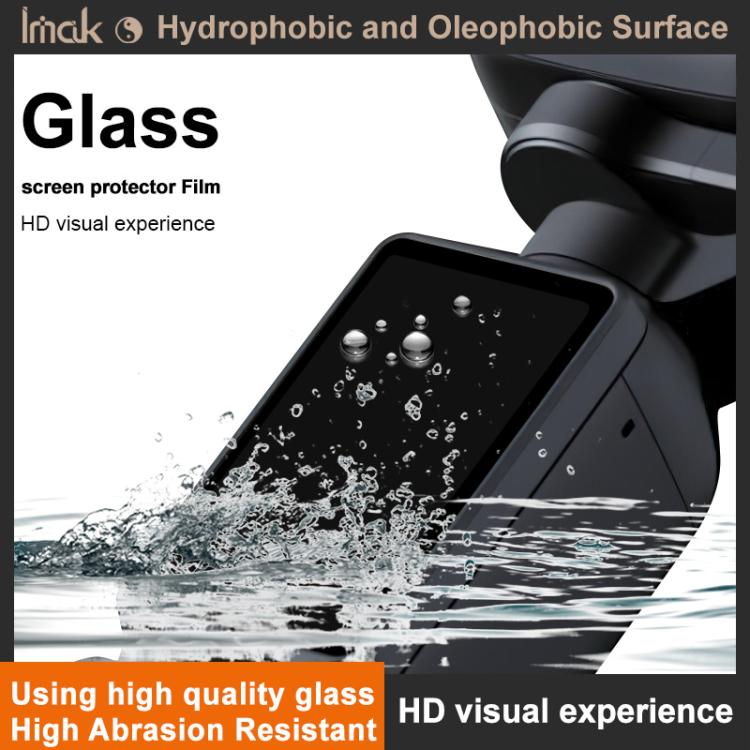 imak Tempered Glass Film with Camera Lens Film, For DJI Osmo Pocket 4P