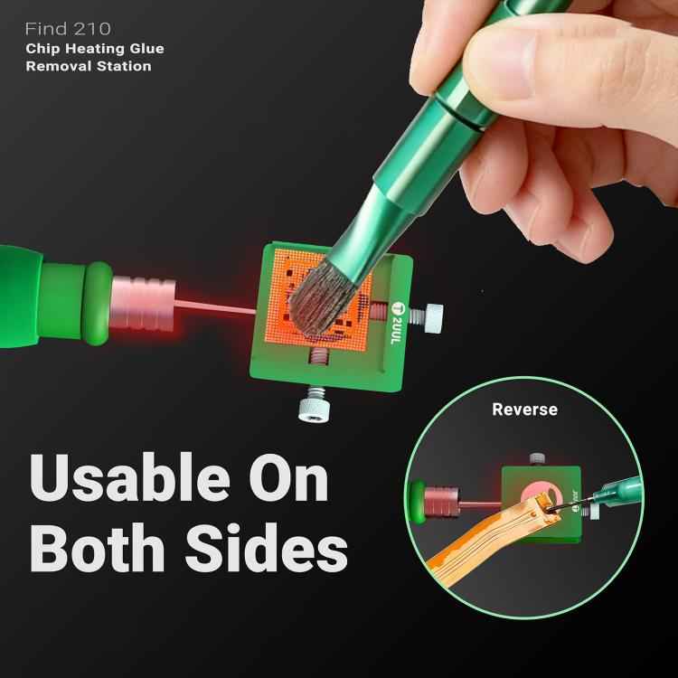 2UUL FD40 Find 210 Chip Mini Heating Glue Removal Station for C210 Handle