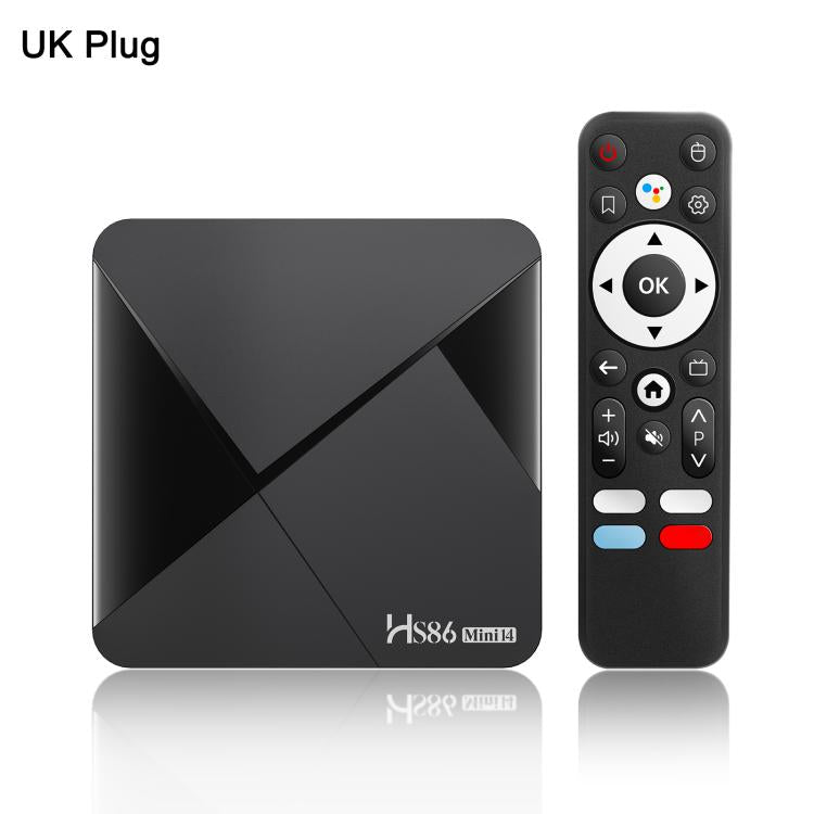 HS86 Mini 14 2GB+16GB Android 14.0 Smart TV Set Top Box, RK3518 Quad-Core 32bit Cortex-A53, US Plug, EU Plug, UK Plug, AU Plug