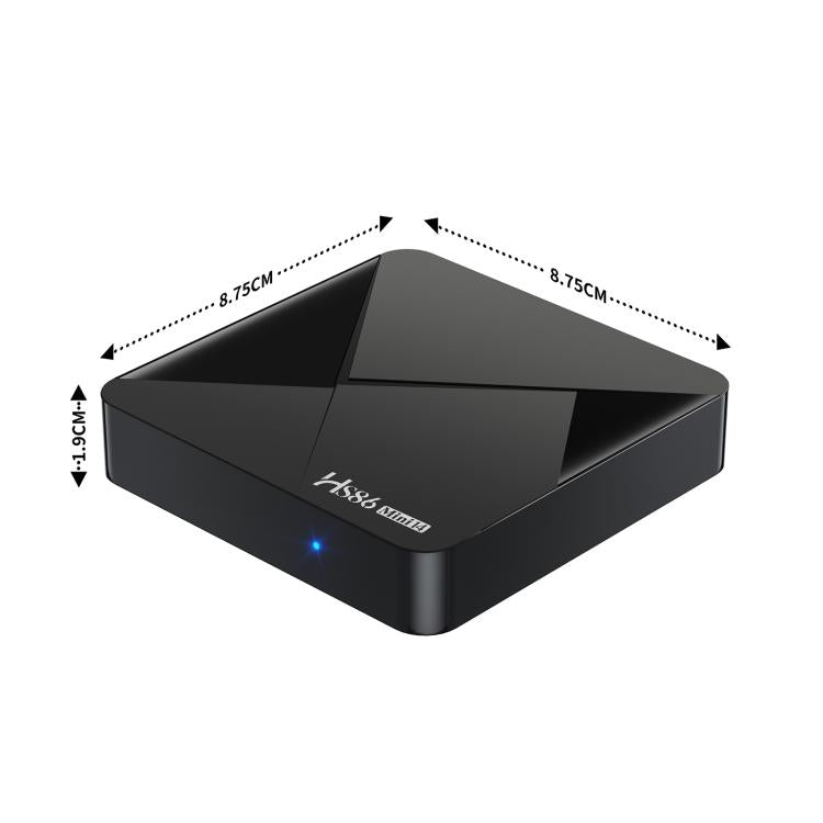 HS86 Mini 14 2GB+16GB Android 14.0 Smart TV Set Top Box, RK3518 Quad-Core 32bit Cortex-A53, US Plug, EU Plug, UK Plug, AU Plug