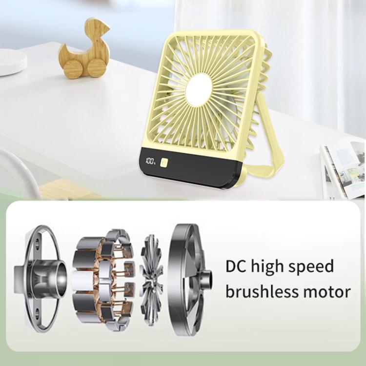 SL615 Thin Body Digital Display Desktop Cooling Fan