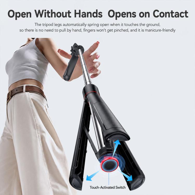 Yesido SF34 Auto Pop Open Tripod Selfie Stick with 1/4 Thread, SF34