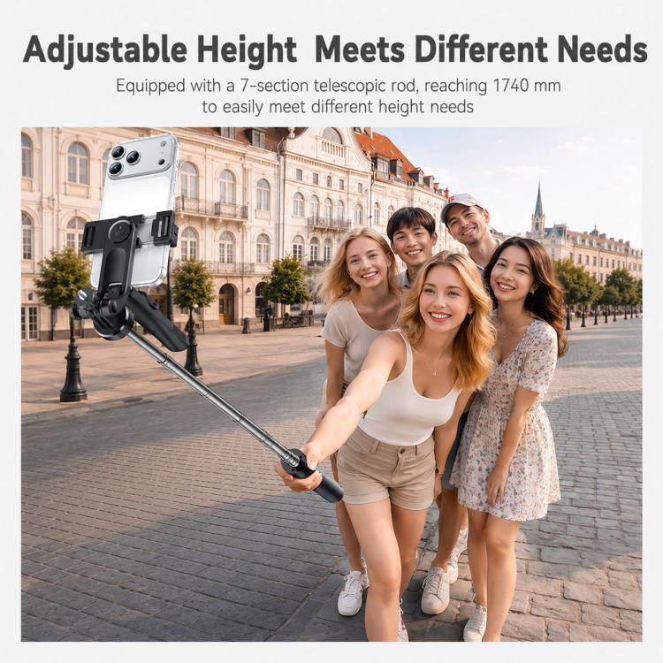 Yesido SF34 Auto Pop Open Tripod Selfie Stick with 1/4 Thread, SF34