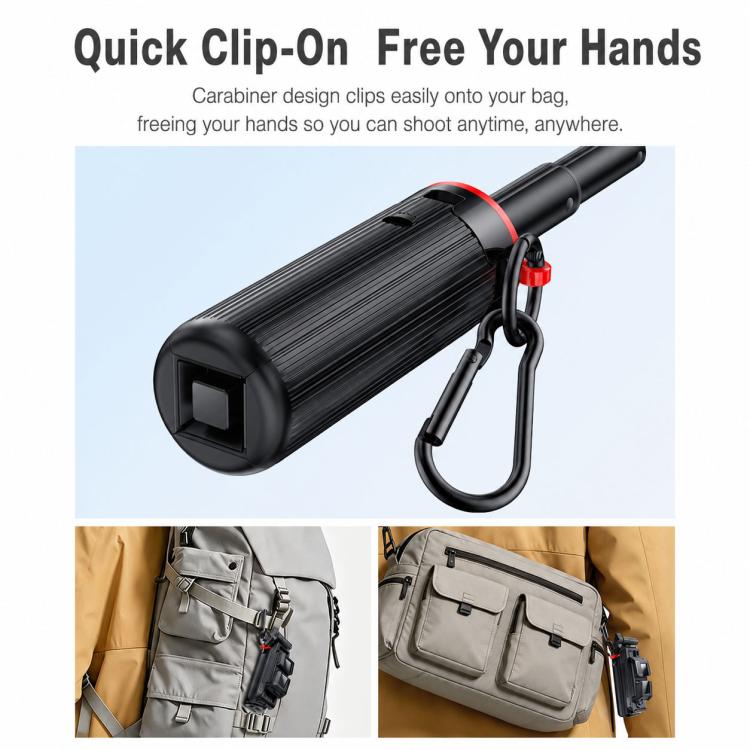 Yesido SF36 Telescopic Mini Clip Handheld Selfie Stick, SF36