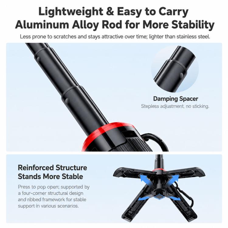 Yesido SF36 Telescopic Mini Clip Handheld Selfie Stick, SF36