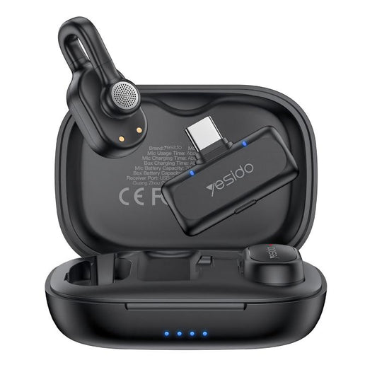 Yesido KR25 AI Noise Reduction Lavalier Microphone with Type-C Receiver, KR25