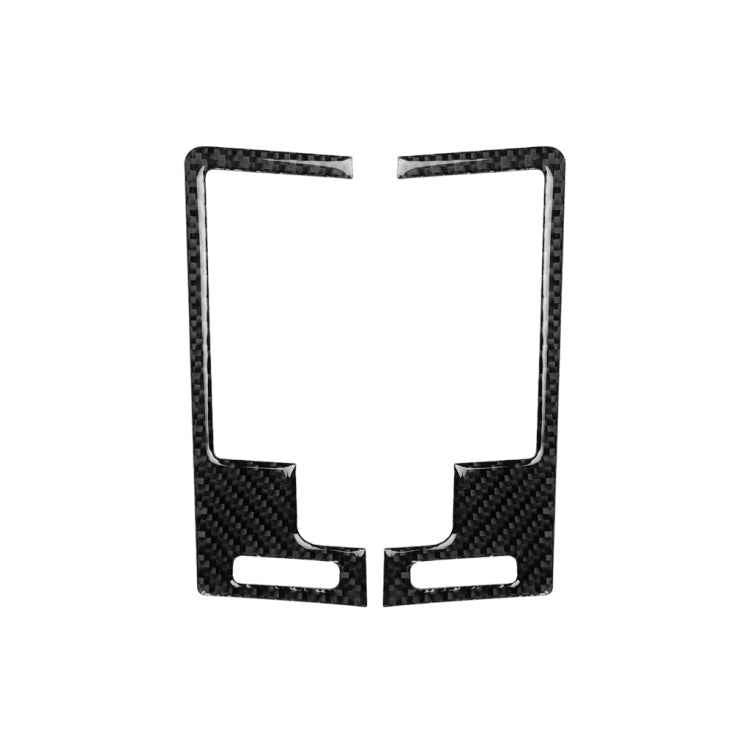 Car Carbon Fiber Center Ventilation Exhaust Decorative Sticker for Nissan 350z 2006-2009