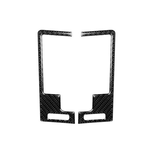 Car Carbon Fiber Center Ventilation Exhaust Decorative Sticker for Nissan 350z 2006-2009