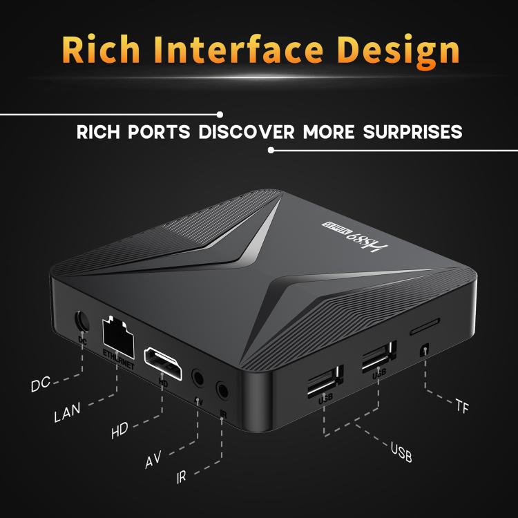 HS89 Mini 15 Android 14 Smart TV Set Top Box, RK3539 Quad-Core Cortex-A55, 2GB+16GB, 4GB+32GB