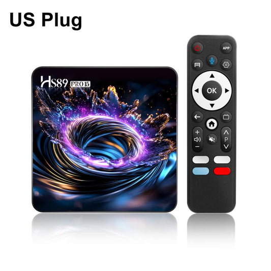 HS89 Pro 15 Android 14 Smart TV Set Top Box, RK3539 Quad-Core Cortex-A55, 2GB+16GB, 4GB+32GB