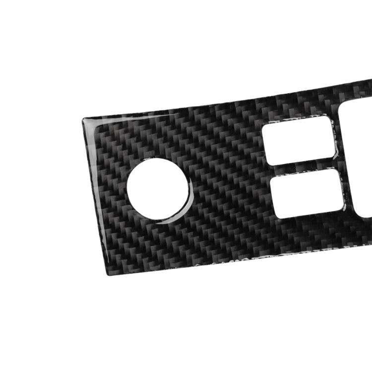 Car Carbon Fiber Glass Lift Decorative Sticker for Nissan 350z 2006-2009, Left Drive, Glass Lift, Left Drive