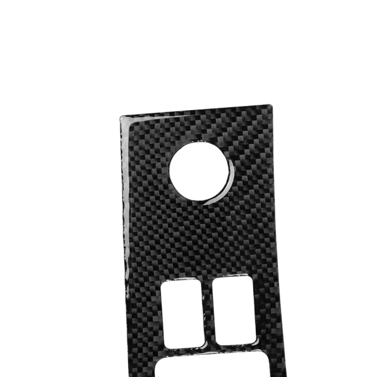 Car Carbon Fiber Glass Lift Decorative Sticker for Nissan 350z 2006-2009, Right Drive, Glass Lift, Right Drive