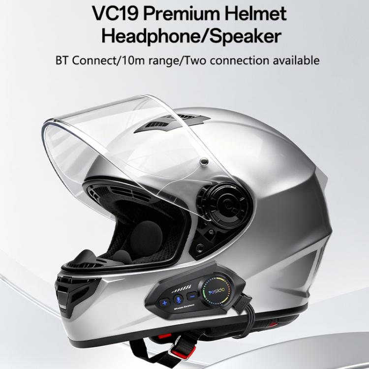 Yesido VC19 Motorcycle Helmet BT5.4 Headset