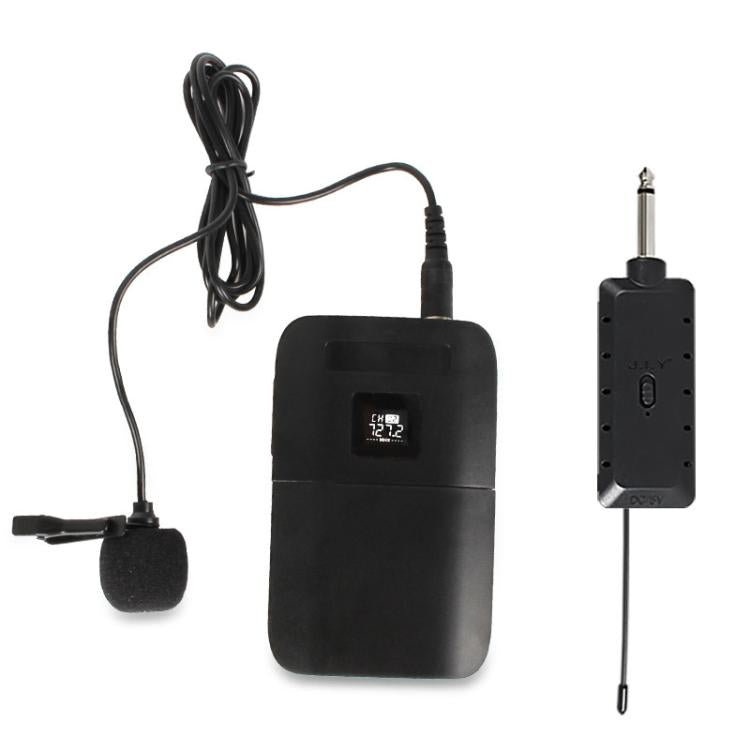 E8 2 in 1 VHF Wireless Dual-Channel Microphone, Headset, Lavalier