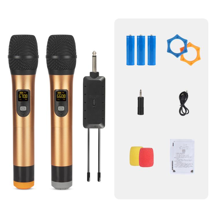 E11 1 to 2 UHF Wireless Dynamic Handheld Microphone