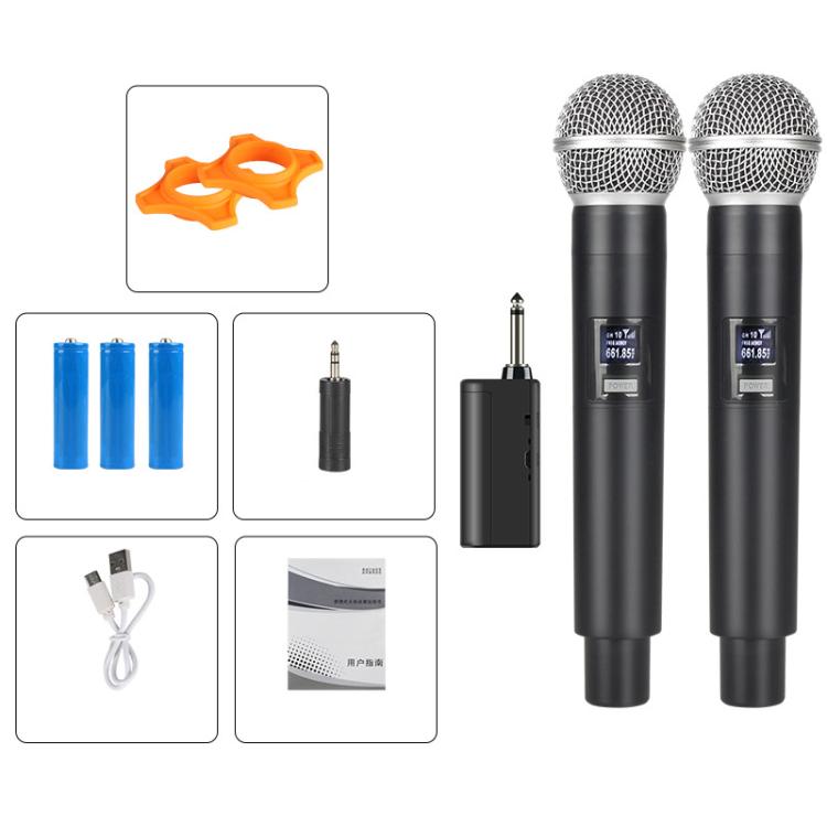 GE5 1 to 2 Wireless 2.4G Handheld Microphone