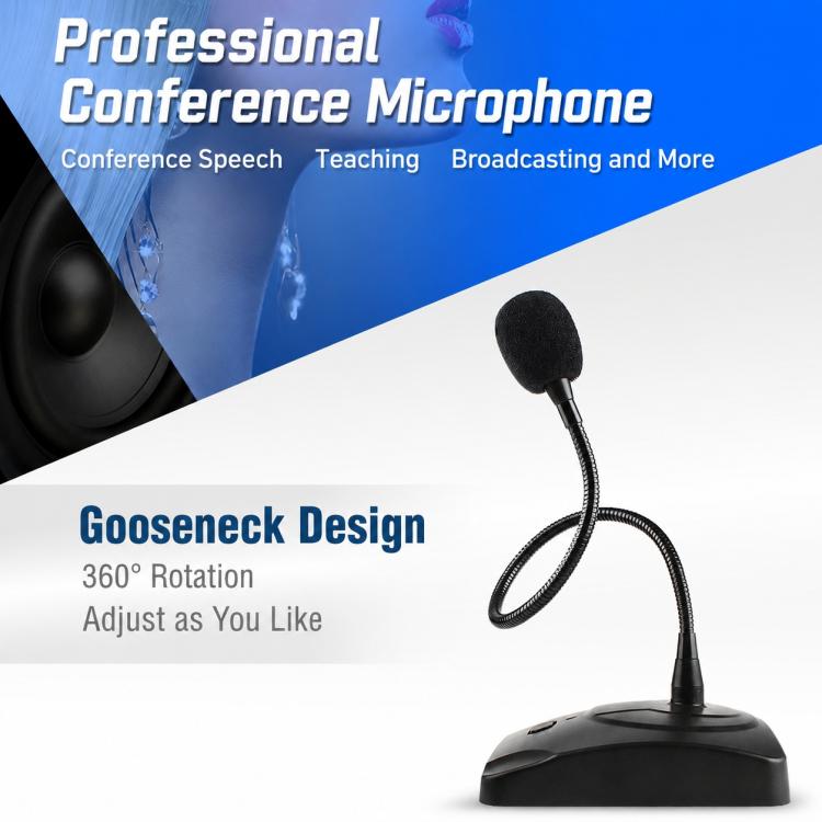 SF-38 Integrated Wired Gooseneck Microphone