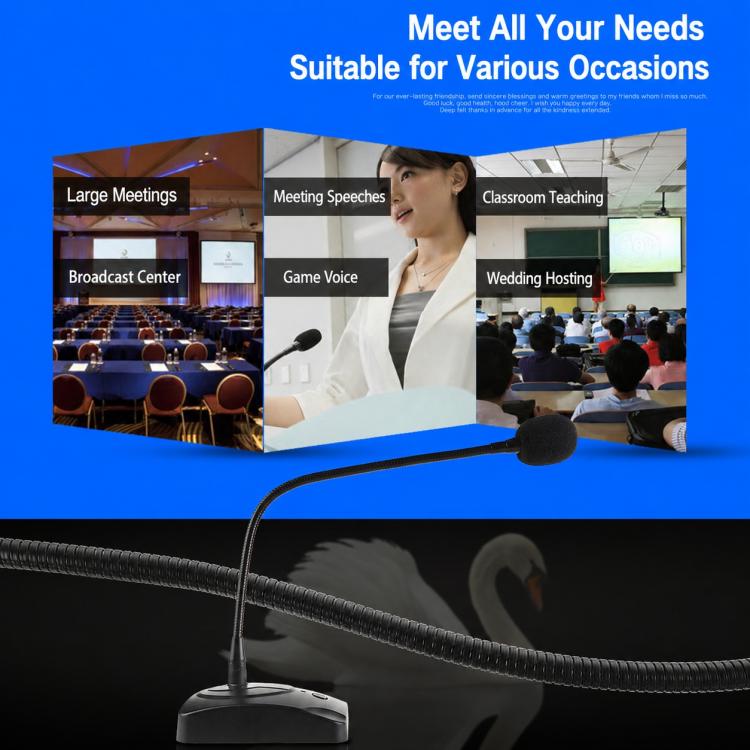 SF-38 Integrated Wired Gooseneck Microphone