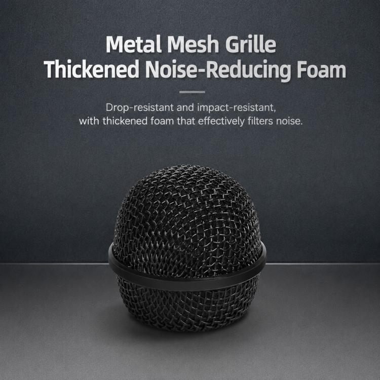 YS-01 Integrated Wired Dynamic Microphone, 6.35mm, 3.5mm